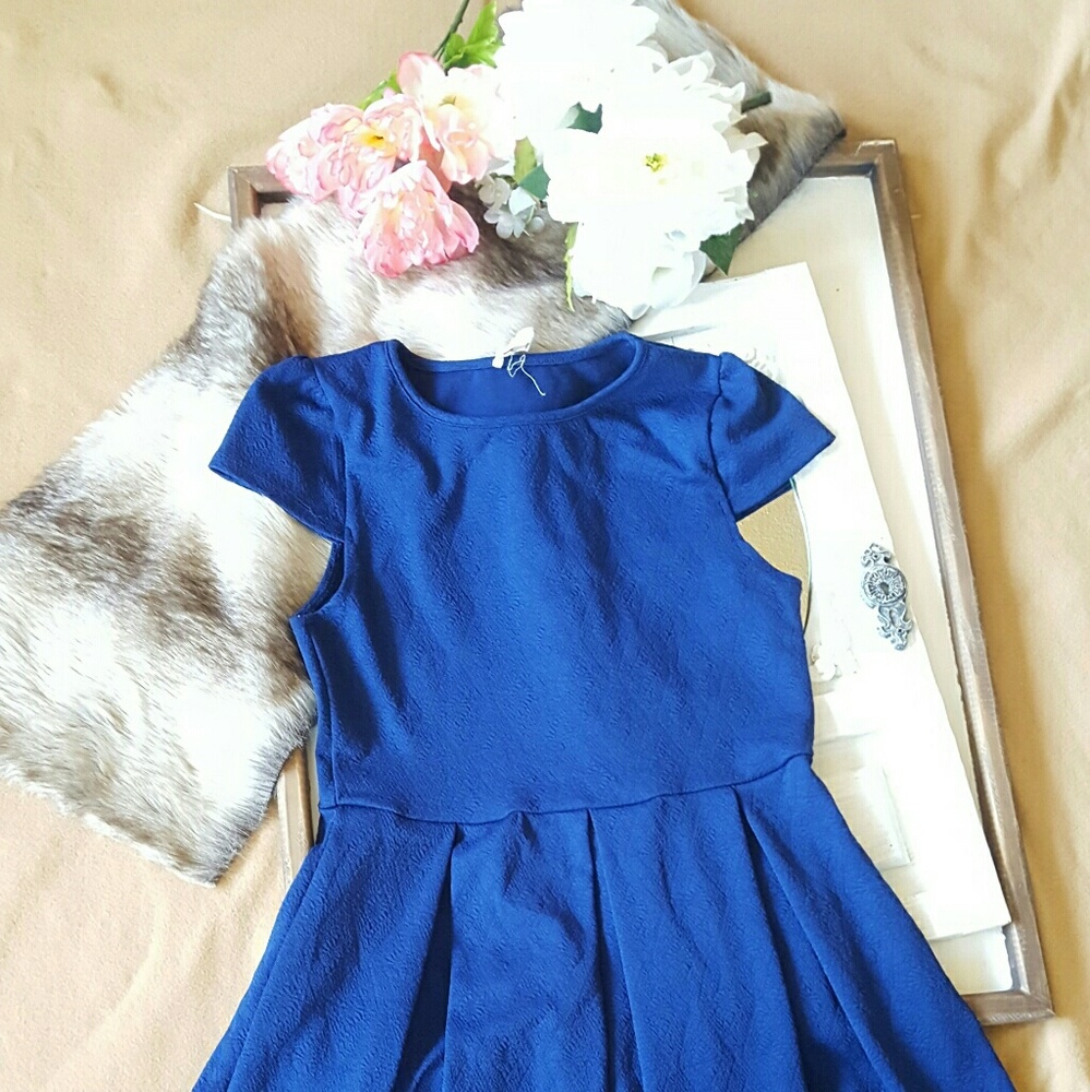 Royal blue dress - Picture 2 of 5
